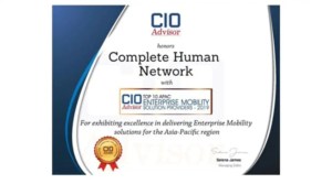 CIO Advisor awards CHN for Top 10 APAC Admired Tech Solution Provider in 2019