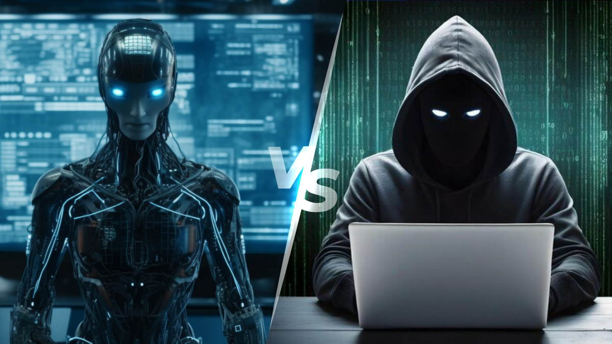 Image illustrating Hackers vs Ai