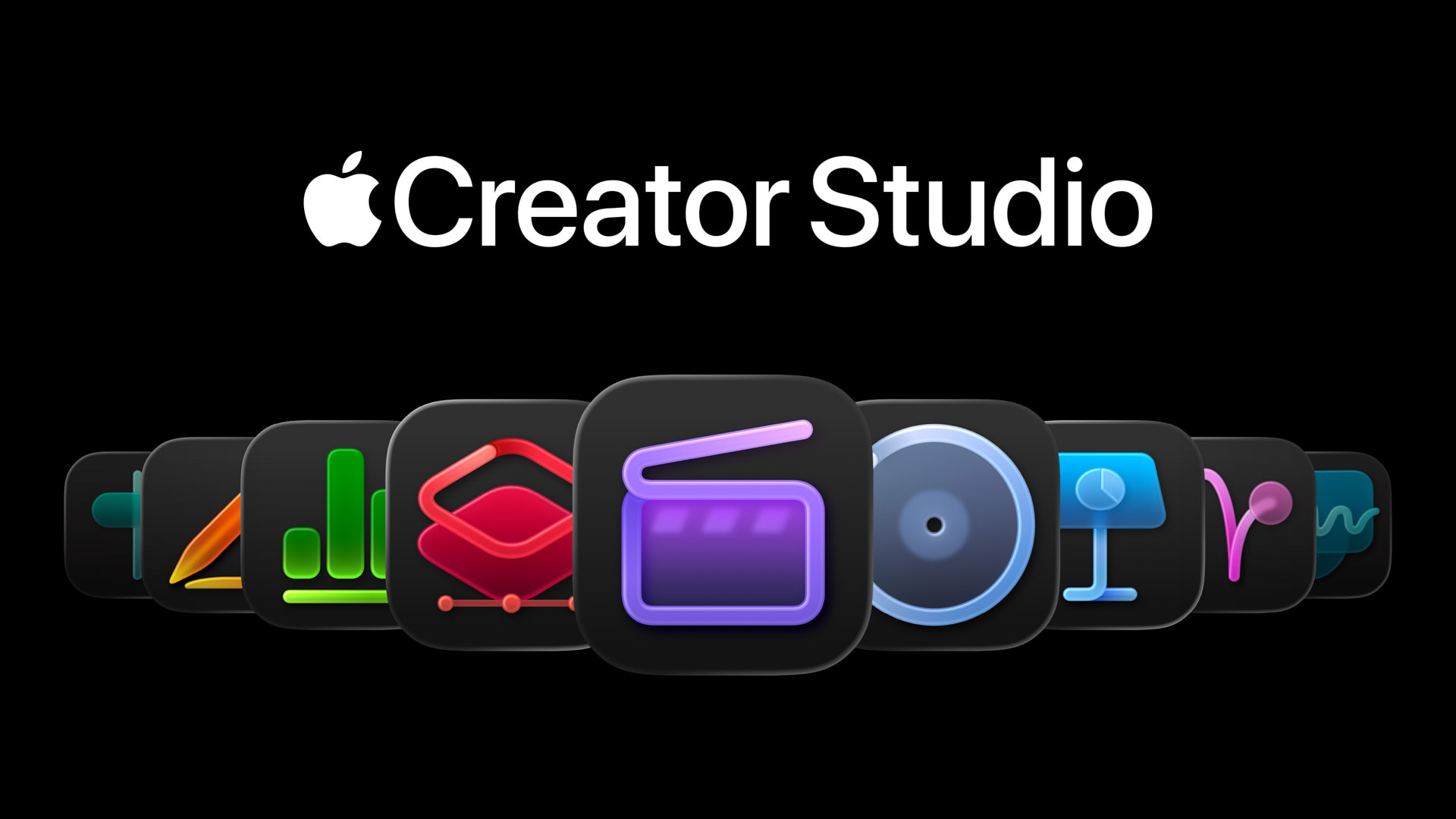 apps included for apple creator studio