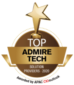 CHN being awarded as top admire tech solution providers in Malaysia