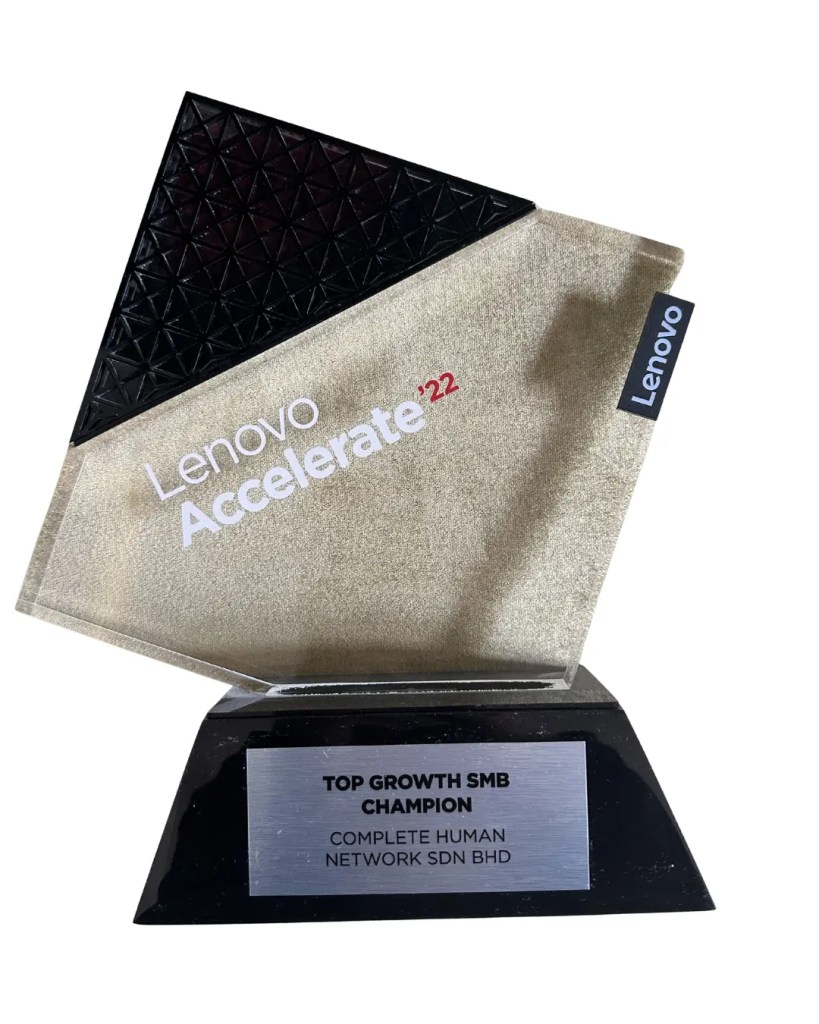 complete human network awarded as a lenovo top growth smb champion