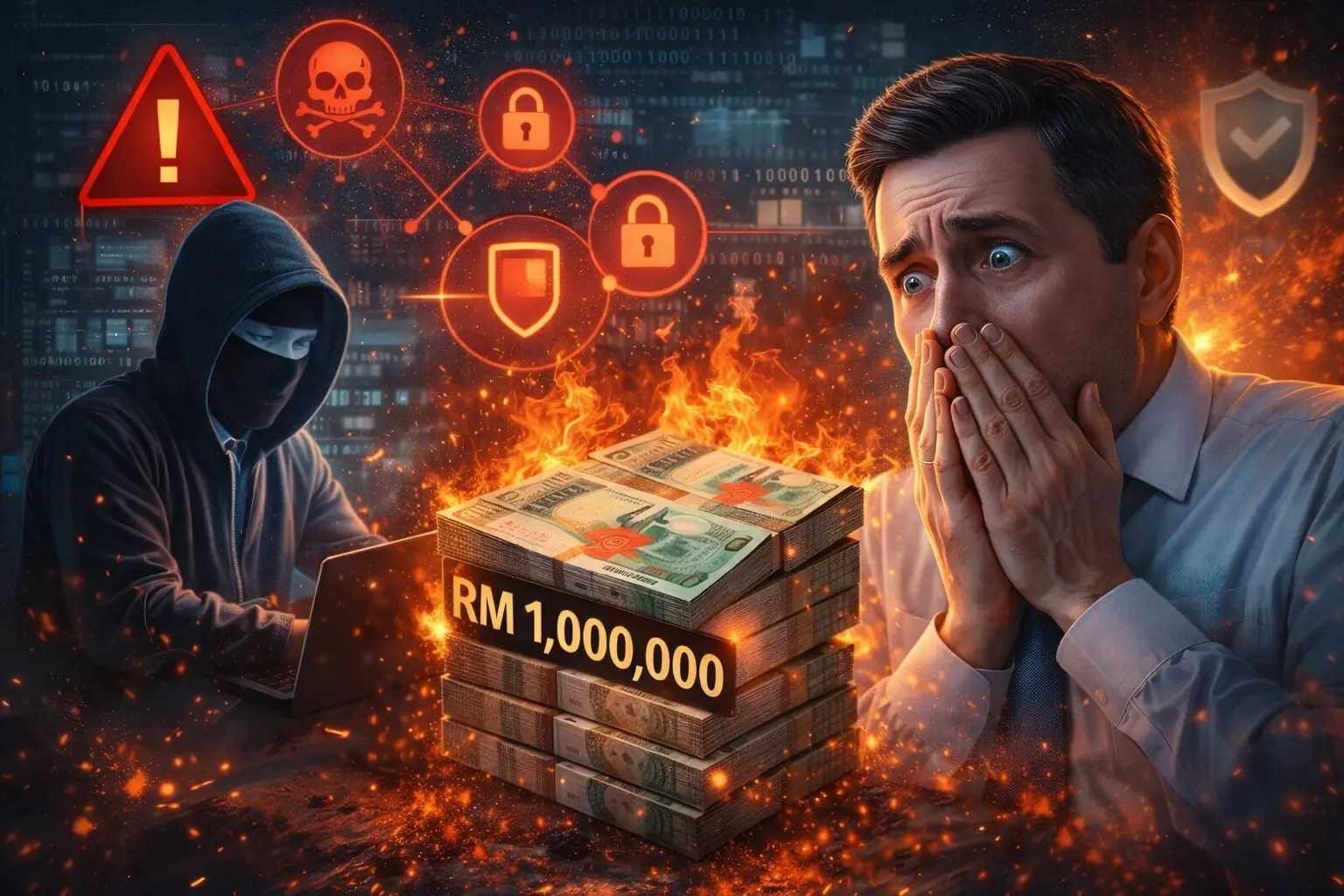 RM1million being fined by BNM for cybersecurity issue