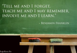 Benjamin Franklin's quote